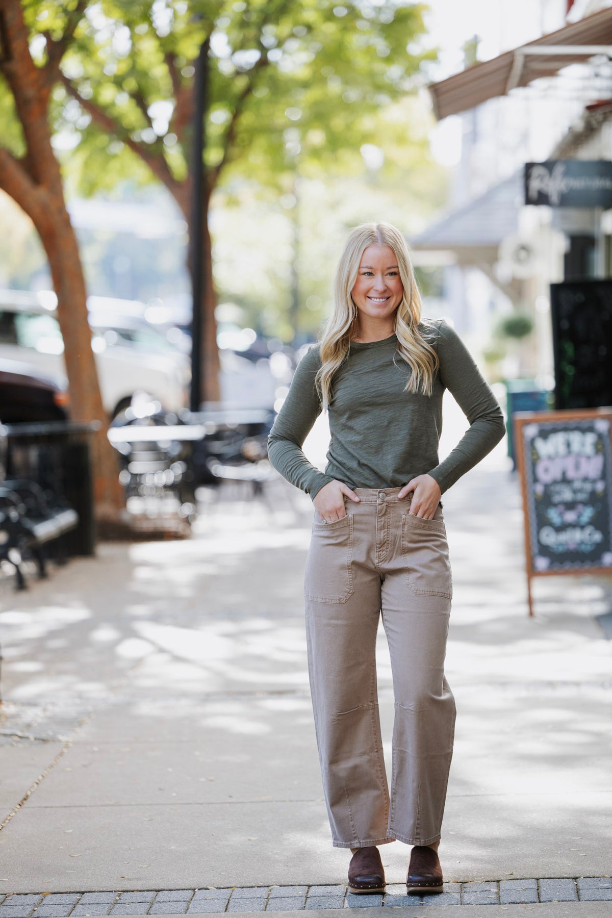 LILLA P LONG SLEEVE CREWNECK