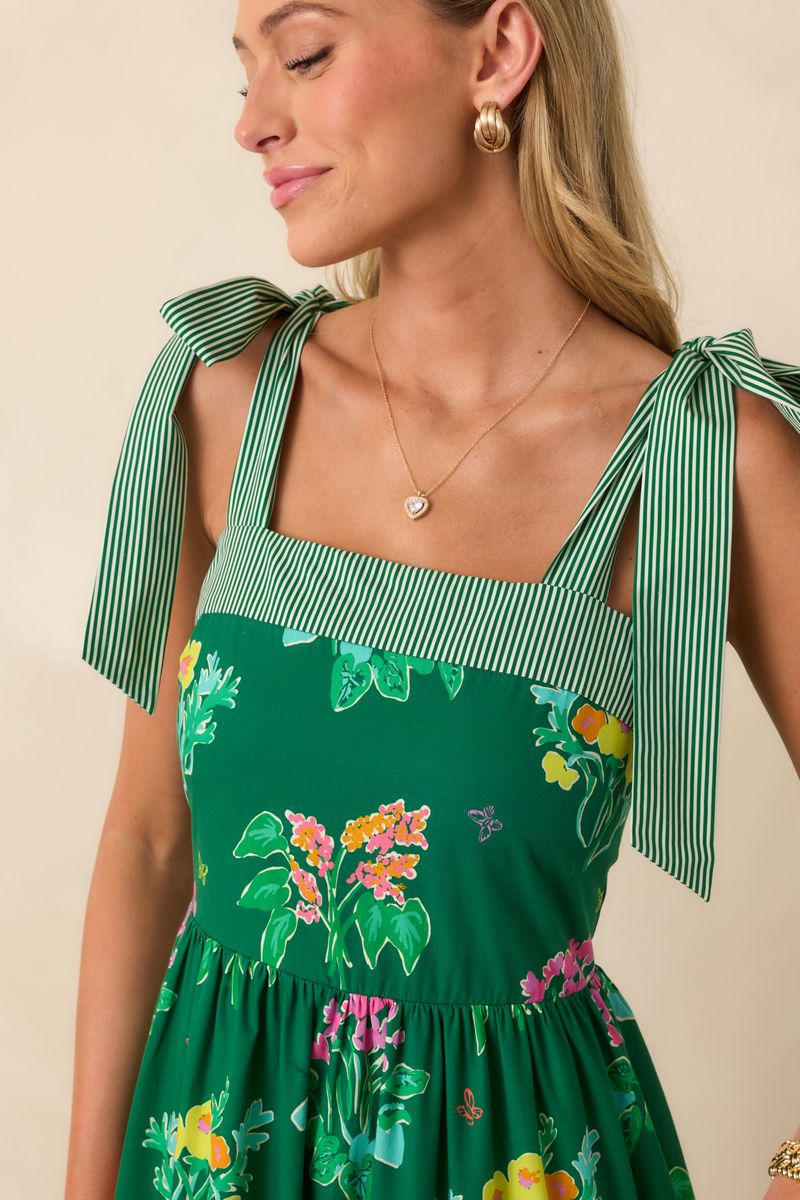 JULIETTE MAXI DRESS IN BOTANICAL AFFAIR
