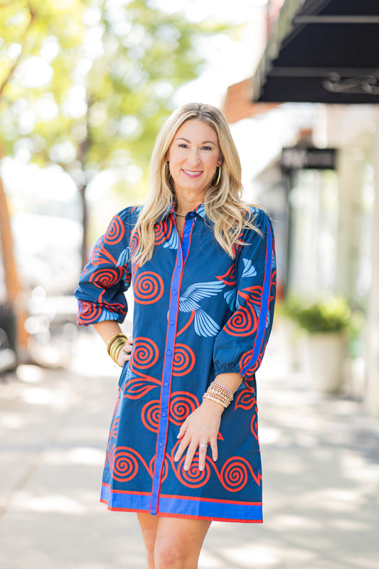 FEATHERS AVA DRESS