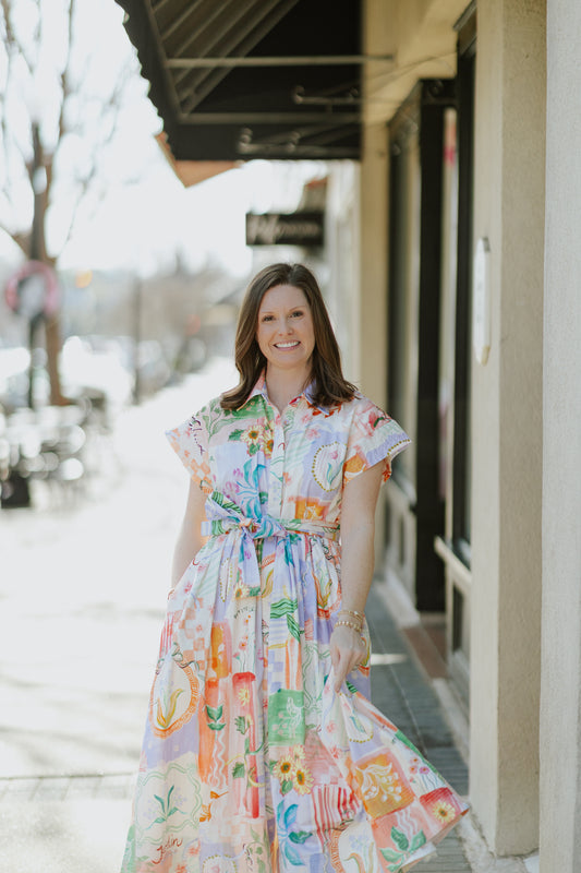 SAVANNAH MIDI DRESS
