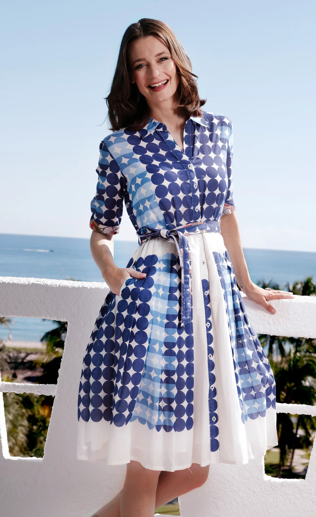 DOT PRINT MAZIEL DRESS