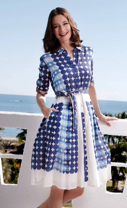 DOT PRINT MAZIEL DRESS