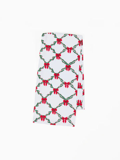 HOLIDAY TRELLIS TEA TOWEL