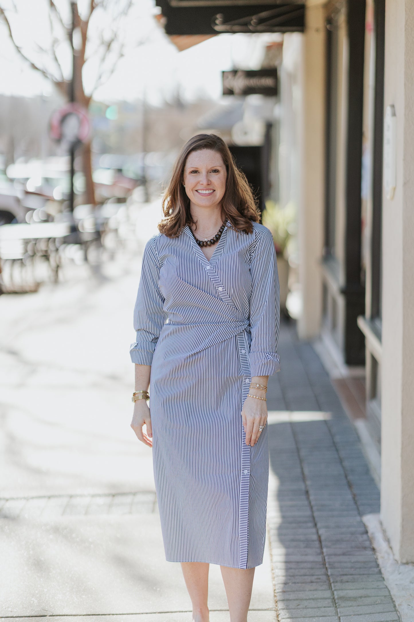 THE CLASSY WRAP DRESS