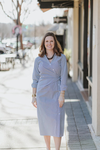 THE CLASSY WRAP DRESS