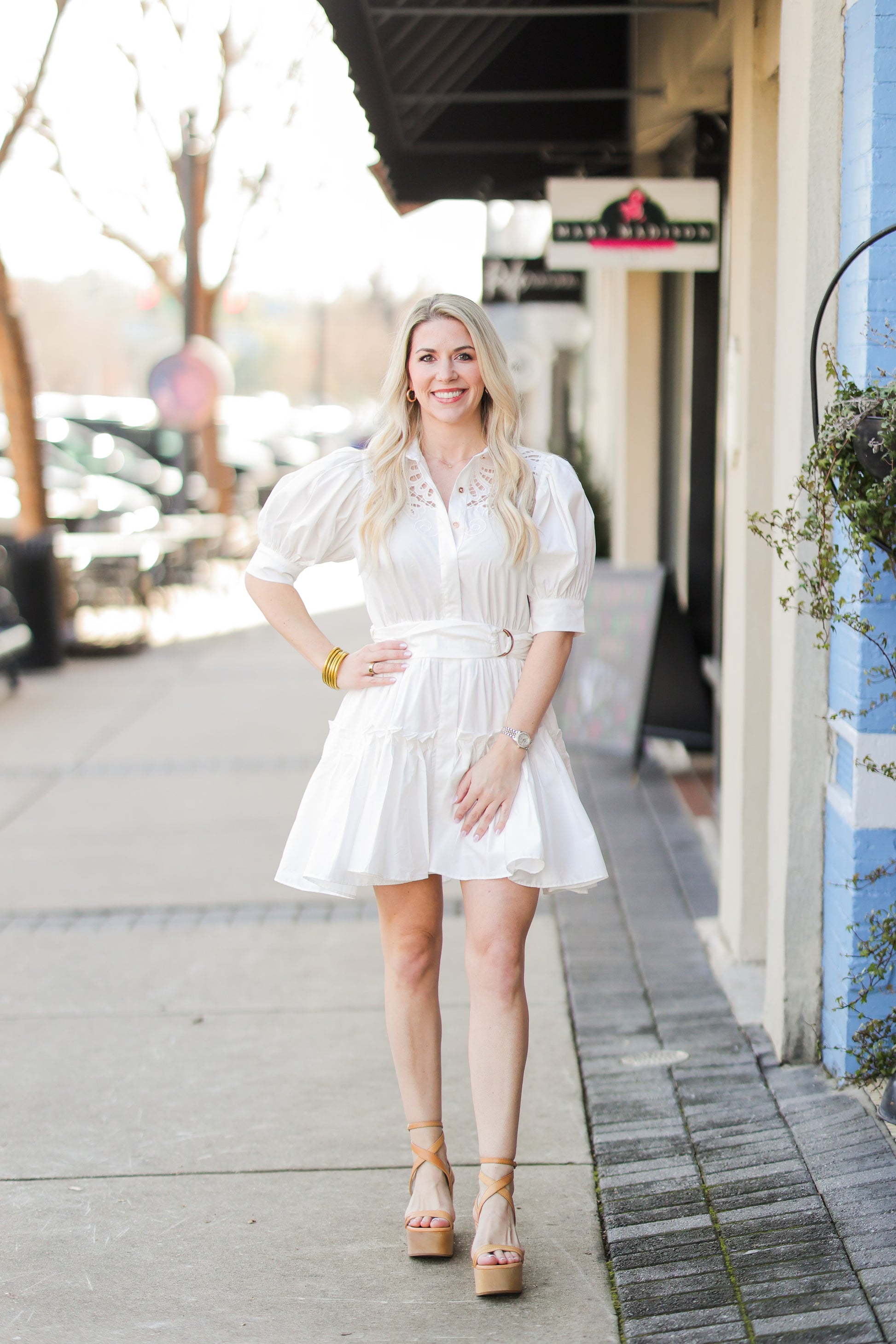 chloe white dress Chlo Ruffled Silk Lace Maxi In Running Large CHLOE PUFF SLEEVE DRESS -
