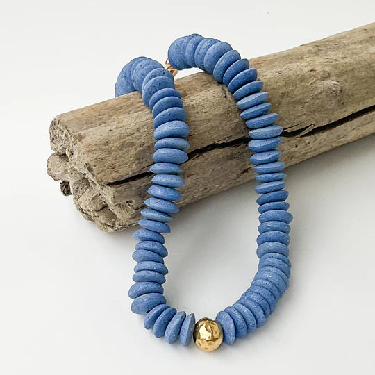 HEISHI CLAY CHOKER NECKLACE