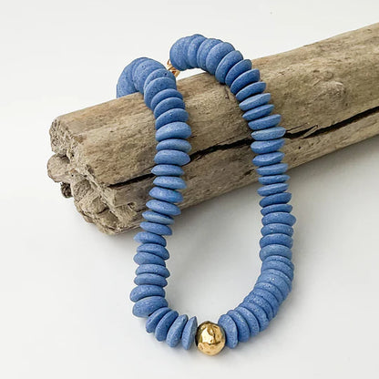 HEISHI CLAY CHOKER NECKLACE