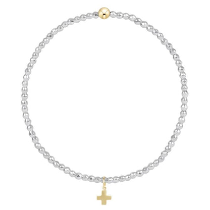 FACETED HEM 2MM CROSS EXTENDS