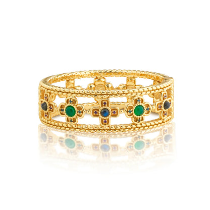 CONTESSA HINGED BANGLE