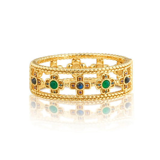 CONTESSA HINGED BANGLE