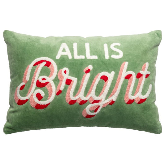 VELVET LUMBAR PILLOW ALL IS BRIGHT