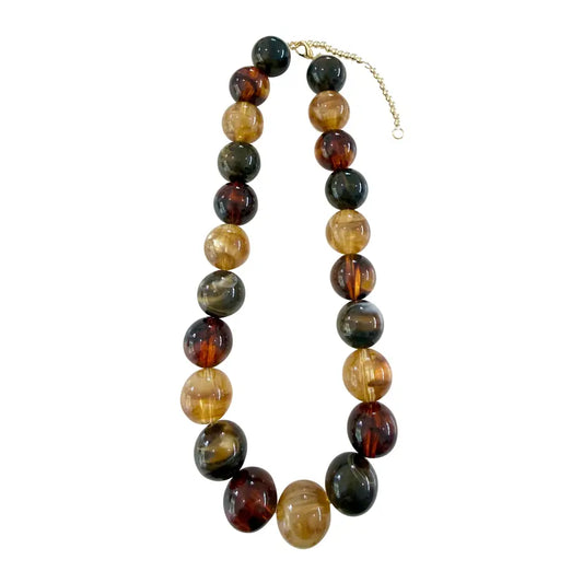 AVA CHUNKY BEADED NECKLACE