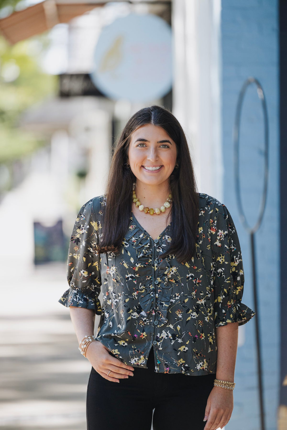 FLORAL ANTHEA TOP