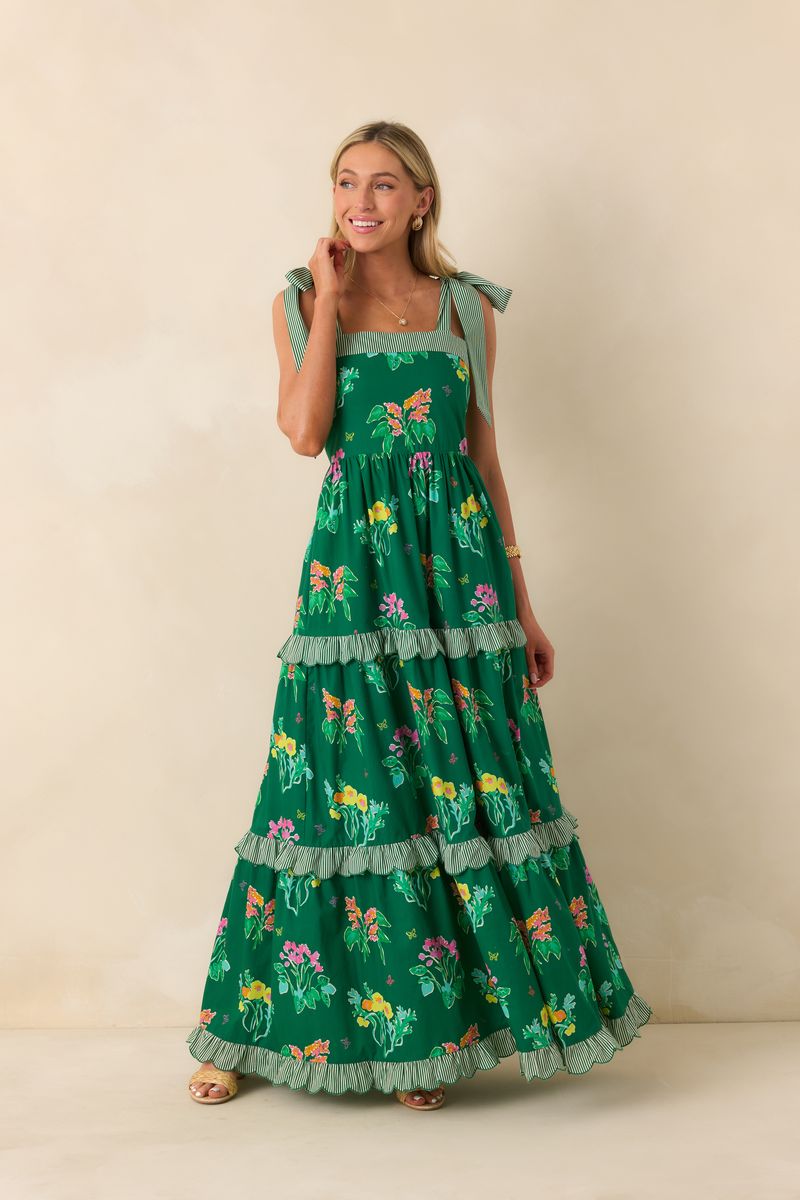 JULIETTE MAXI DRESS IN BOTANICAL AFFAIR