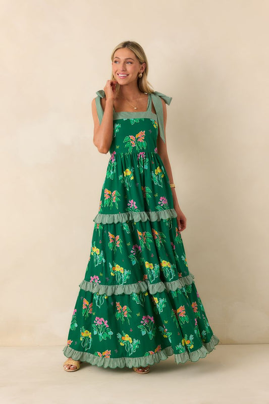 JULIETTE MAXI DRESS IN BOTANICAL AFFAIR