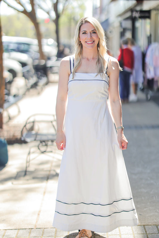 HAMPTONS HAZE MIDI  DRESS