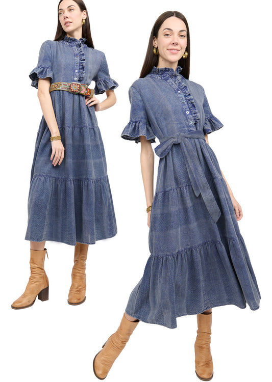 GO INDIGO DRESS