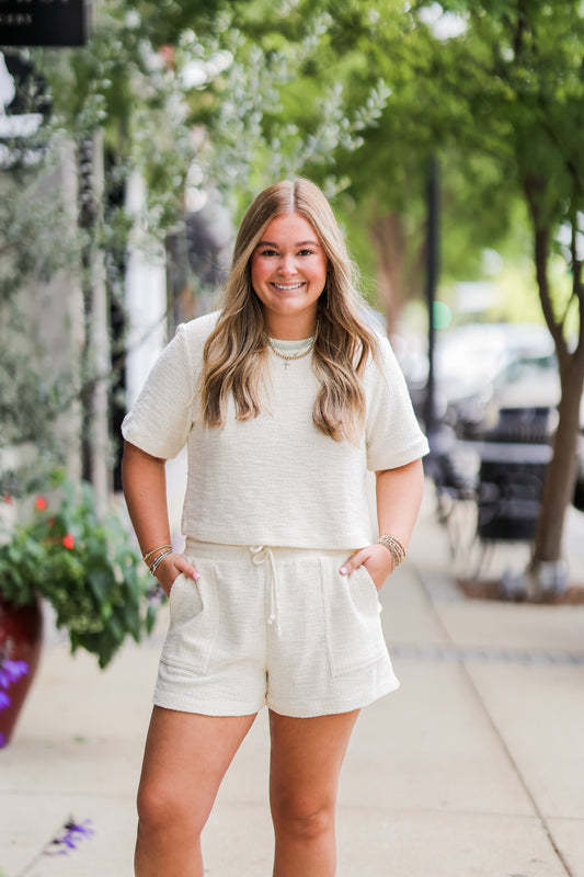 KNOX LOOPED TERRY SHORT SET