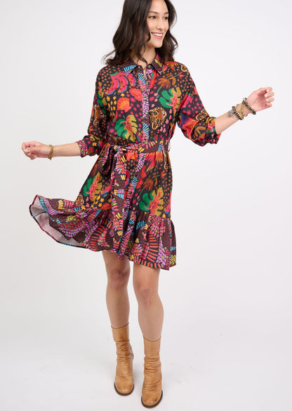 TIGER CONFETTI DRESS