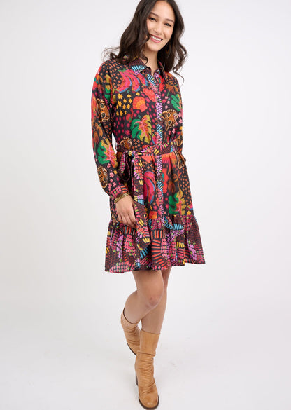 TIGER CONFETTI DRESS