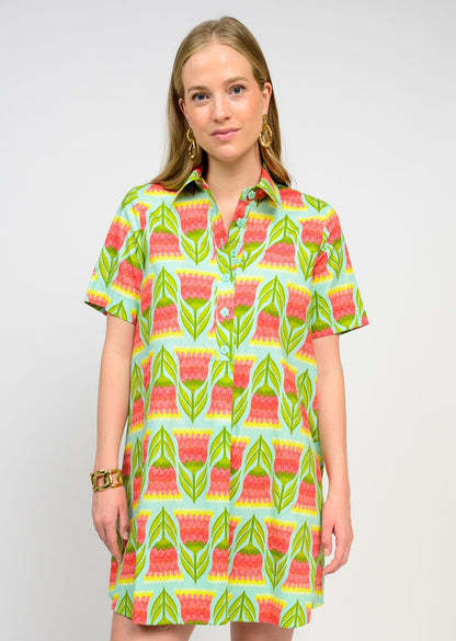 SWINGING SHIRT DRESS