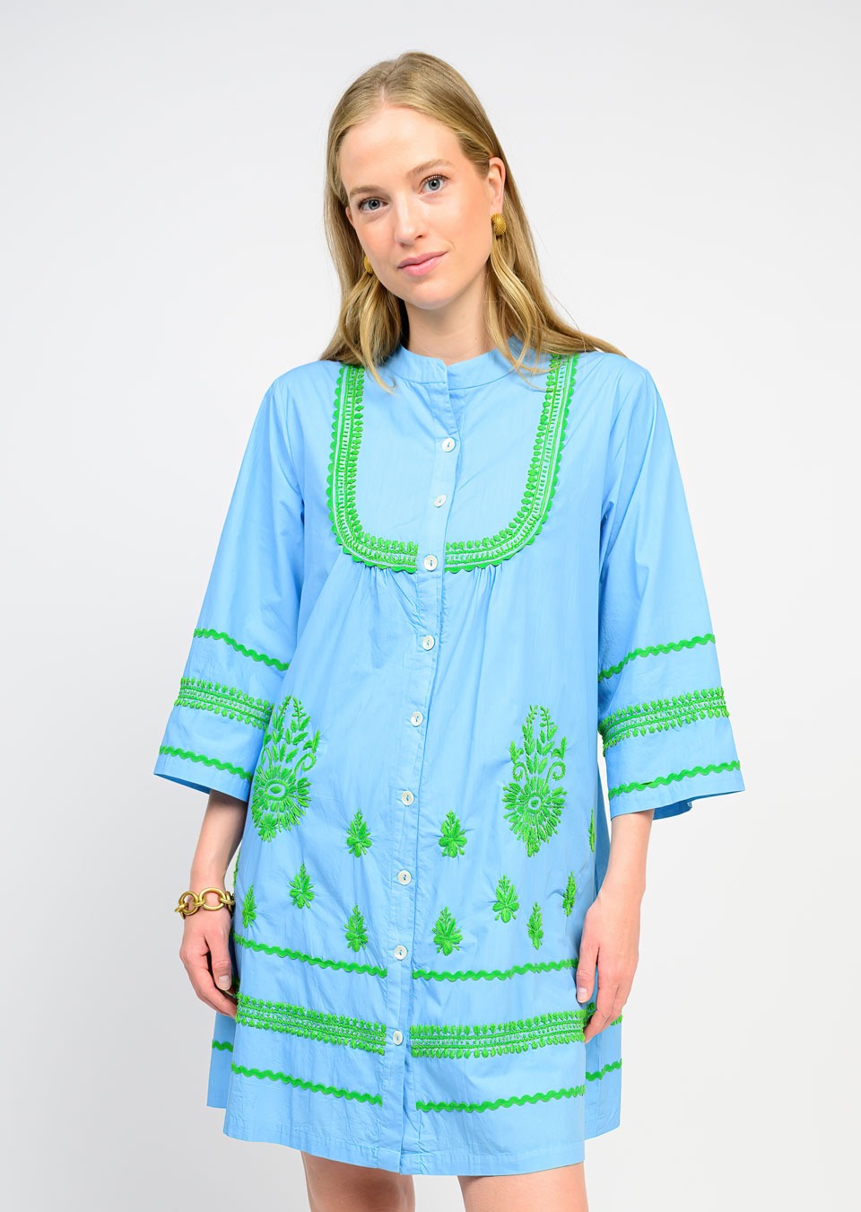 CREATION EMBROIDERY DRESS