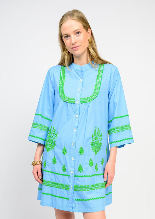 CREATION EMBROIDERY DRESS