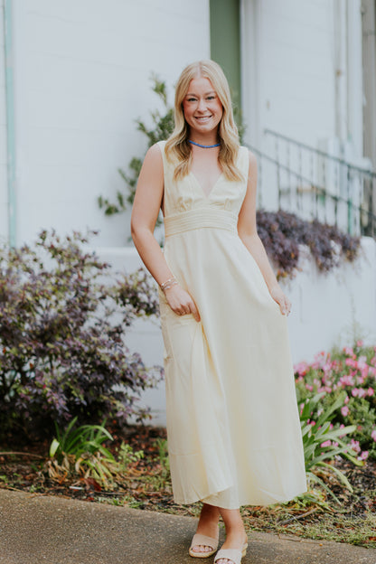 KAIA SUNYELLOW DRESS