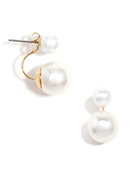 PEARL JACKET EARRING