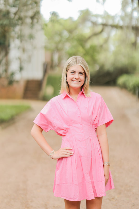 TWYLA MINI TAFFY DRESS