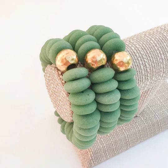 CLAY HEISHI BRACELETS