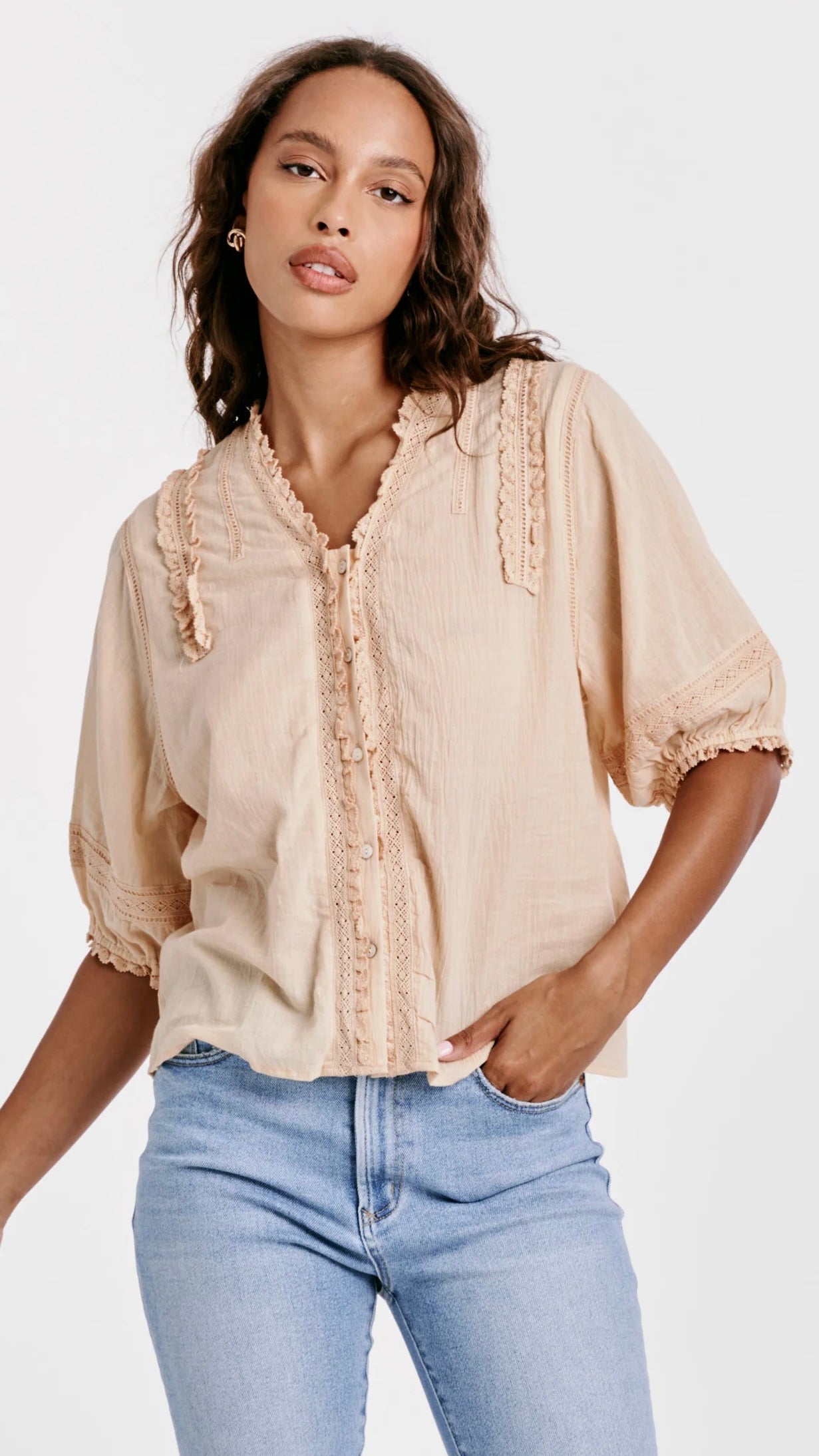 AYIA PEACH TOP