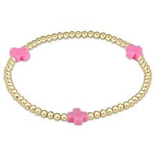 SIGNATURE CROSS GOLD 3MM