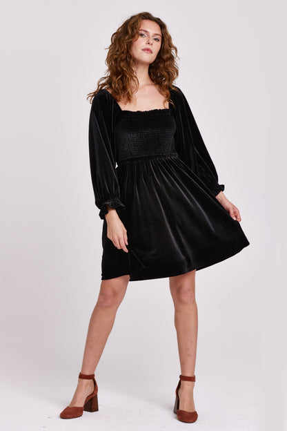 IRENA VELVET DRESS