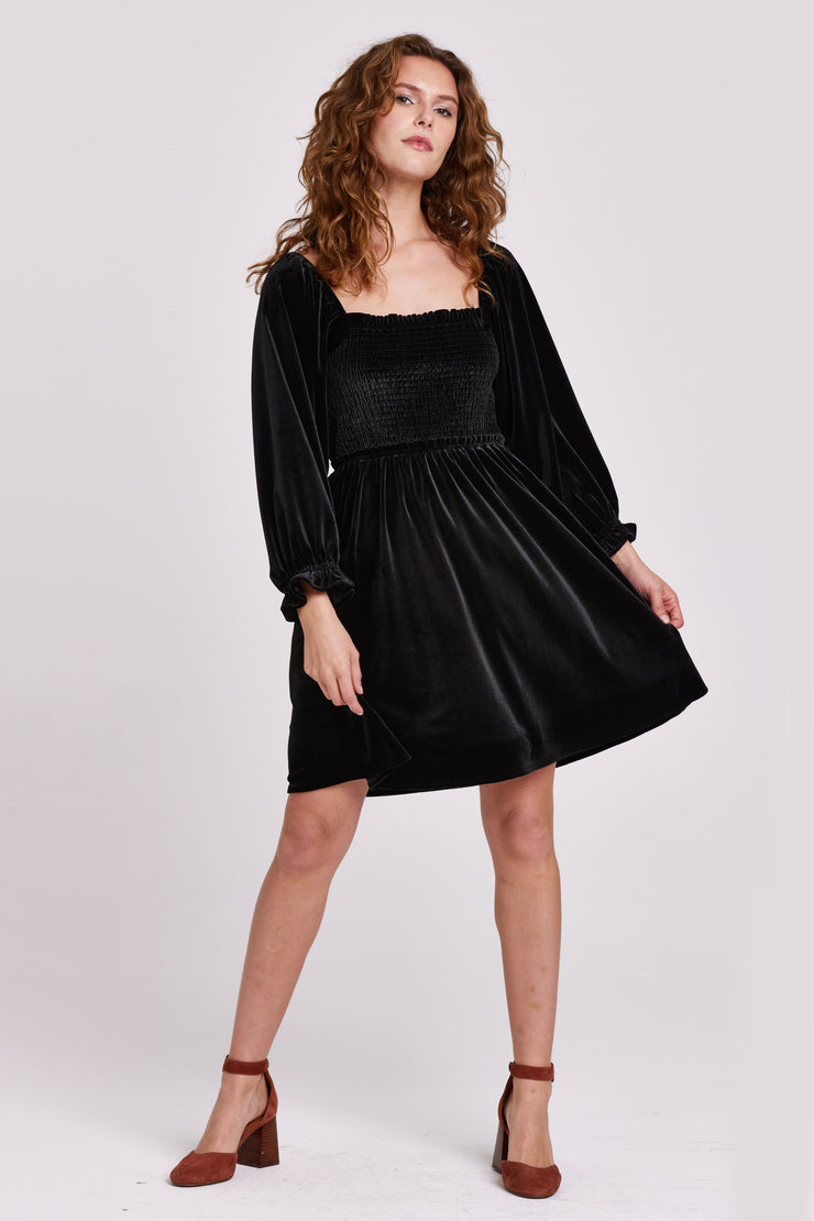 IRENA VELVET DRESS