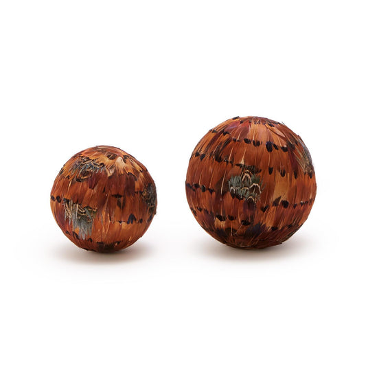 PHEASANT FEATHER BALLS