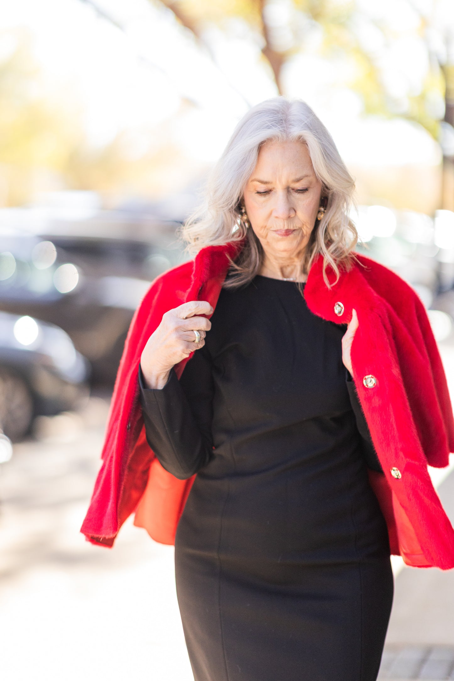 HOLIDAY CAPLET JACKET