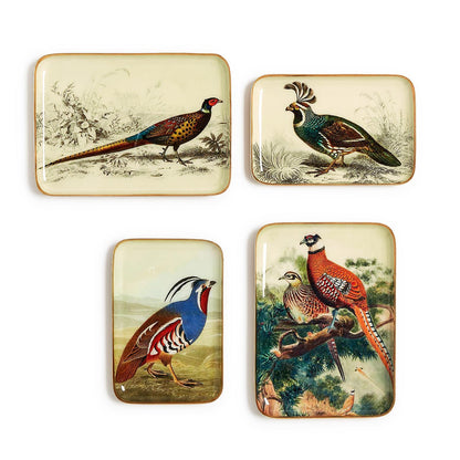 PHEASANT DISH SET OF 4