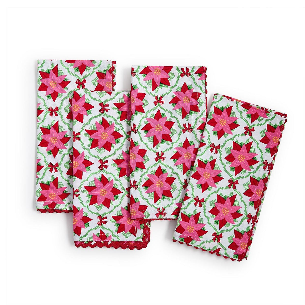 POINSETTIA CLOTH NAPKINS