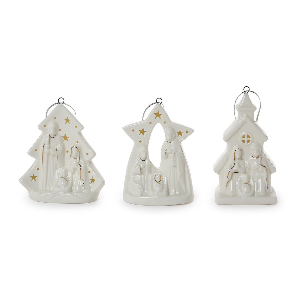 STARRY MANGER LIGHT UP KEEPSAKE ORNAMENT