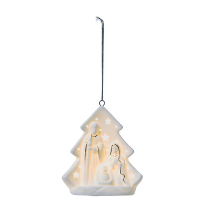 STARRY MANGER LIGHT UP KEEPSAKE ORNAMENT