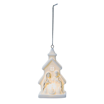 STARRY MANGER LIGHT UP KEEPSAKE ORNAMENT