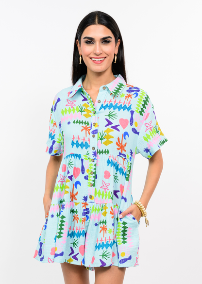 TROPICAL PUNCH ROMPER