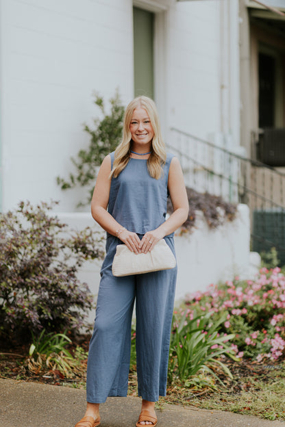 SLOANE LINEN TOP