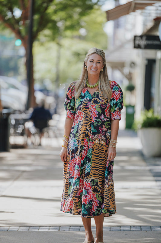 TIGER RUG MONTAUK DRESS