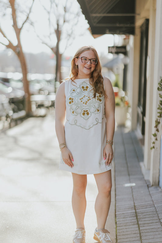 ELECTRIC GARDEN MINI DRESS