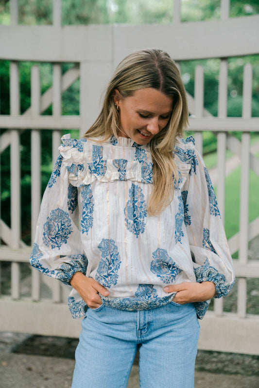 MAPLE BLUE FERN TOP