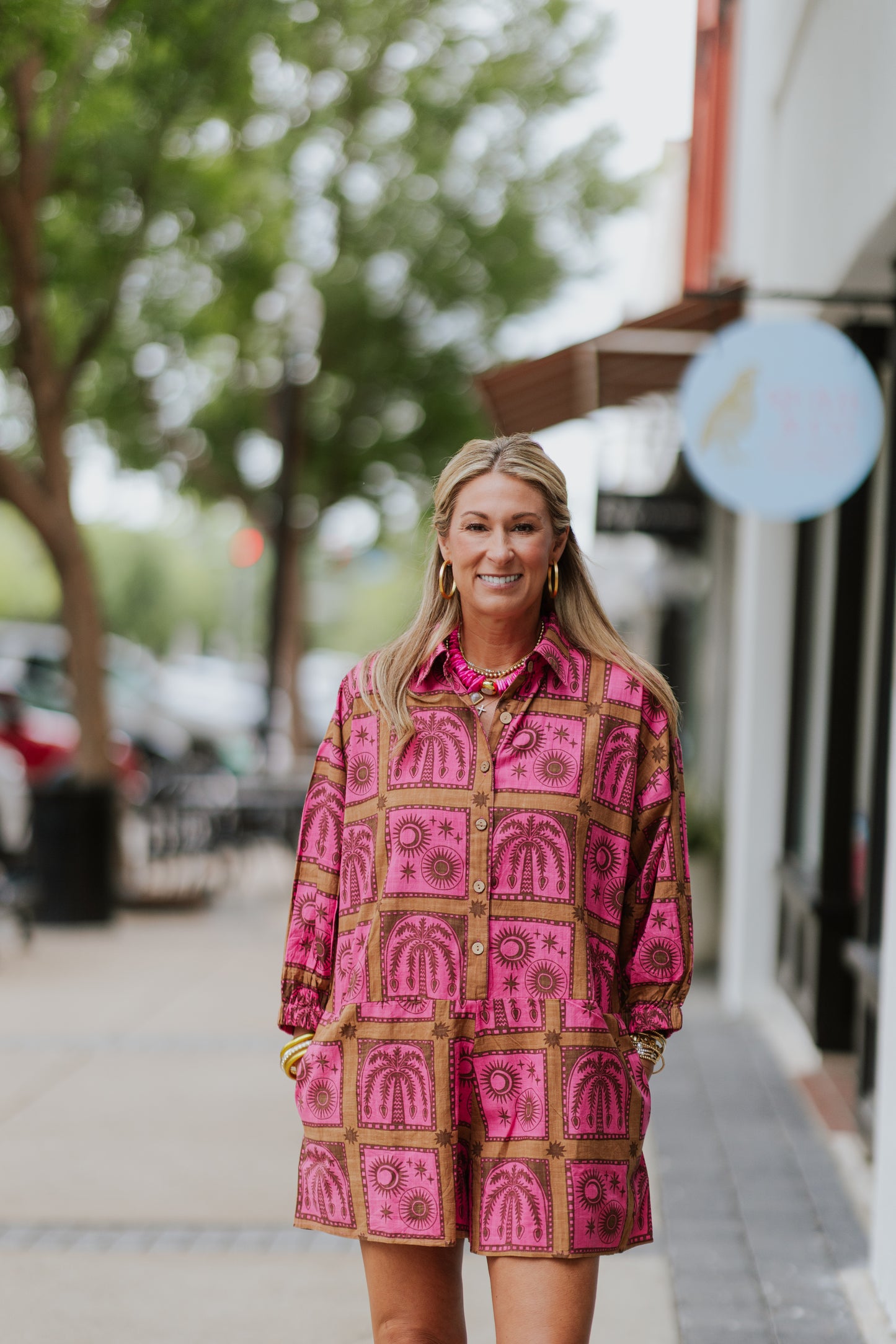BLOCK TROPICAL ROMPER