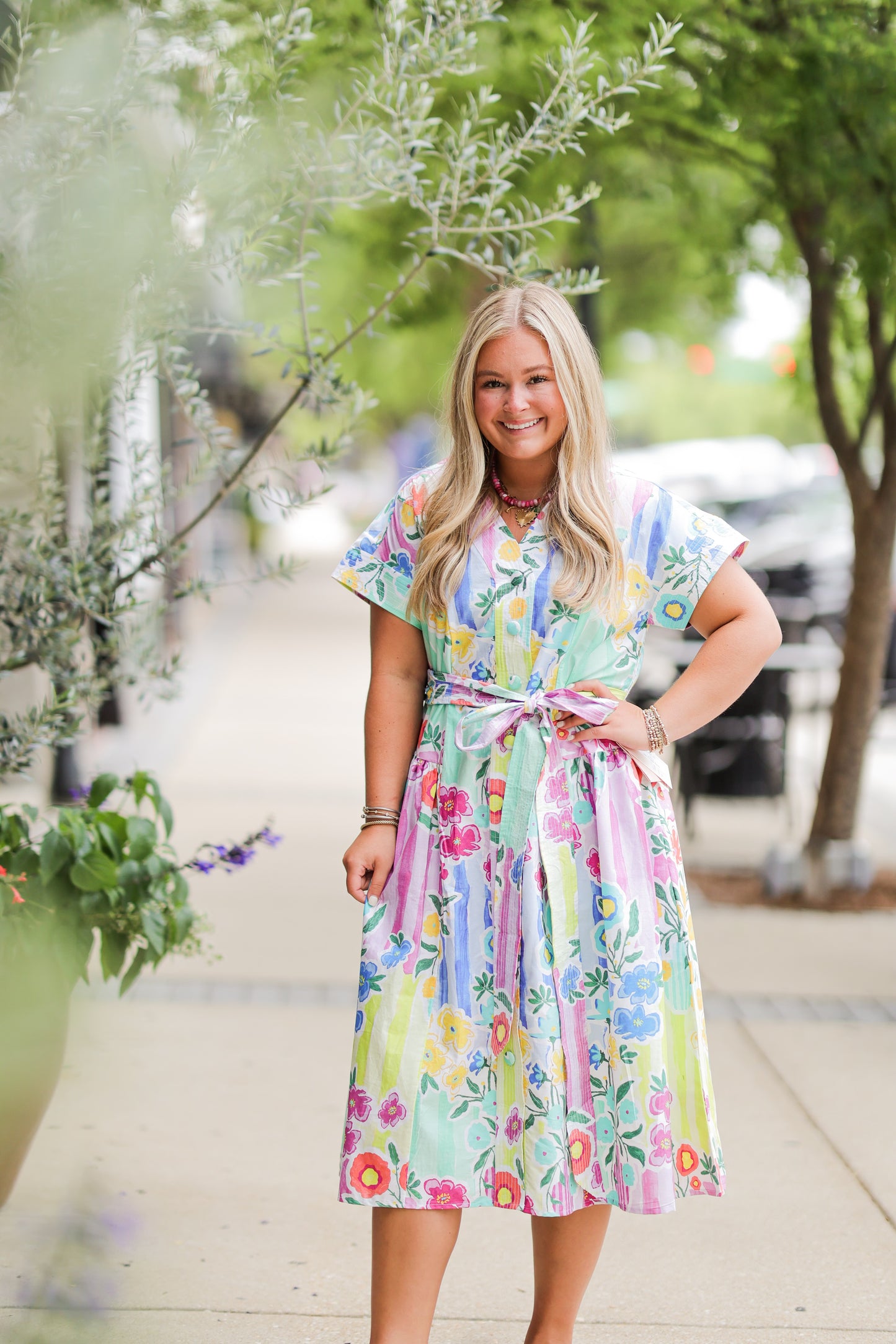 ANDREA DRESS DANDELION DAZE